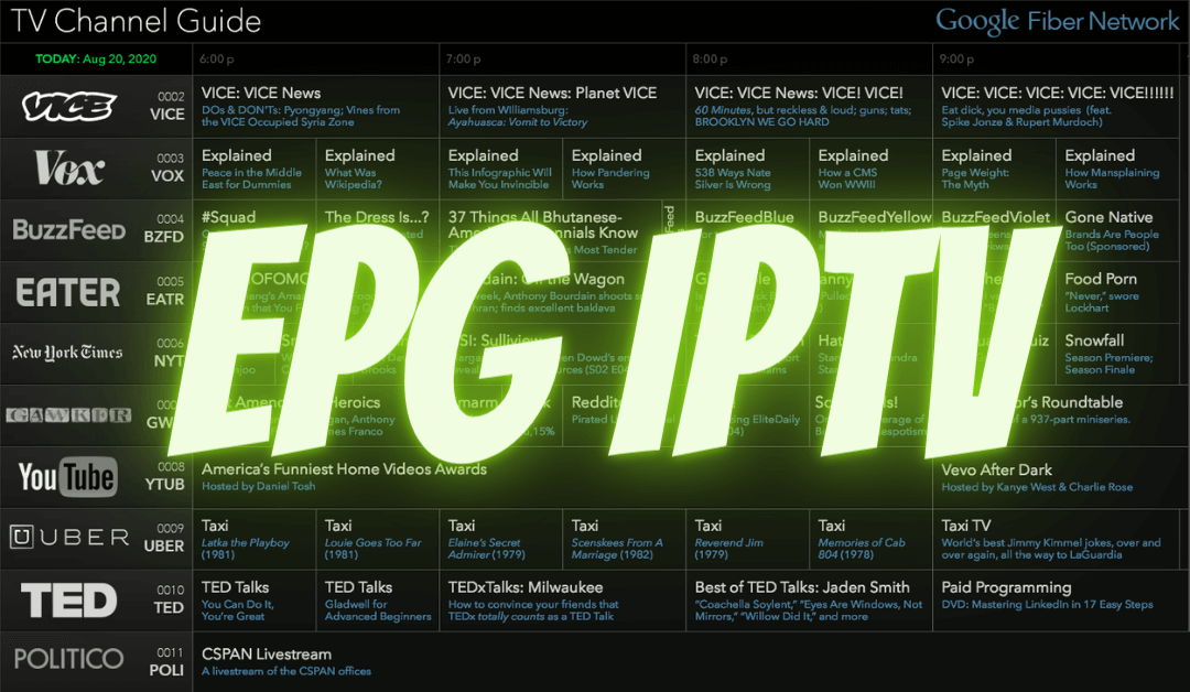 EPG IPTV: How to Add EPG on IPTV Players
